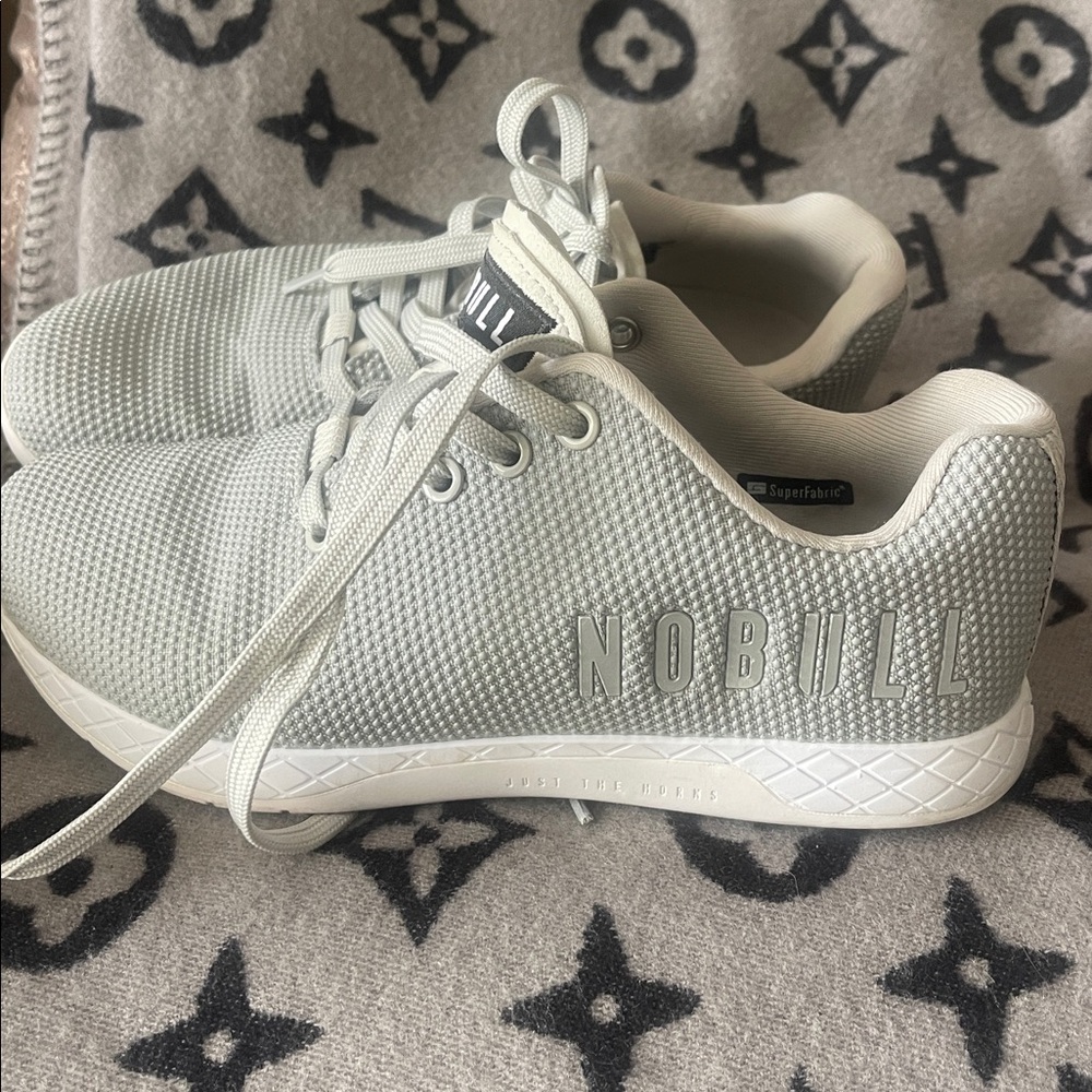 NOBULL Light Gray Knit Trainer Sneakers - Picture 5 of 10